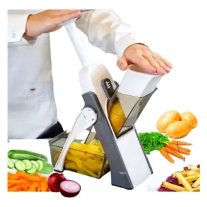 Sin Estrés, Rebana, Corta, y Raya Verduras como Profesional.